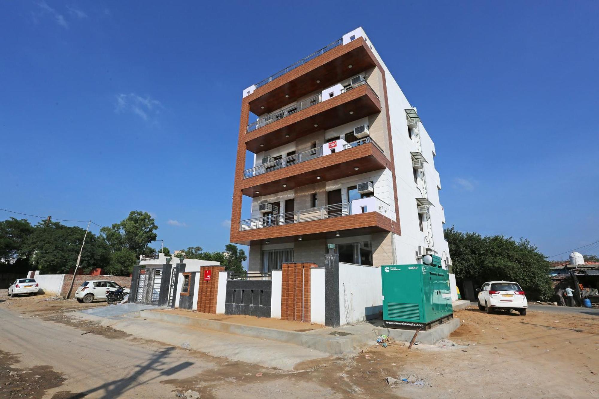 גורגאון Hotel O Green Residency Near Appu Ghar מראה חיצוני תמונה
